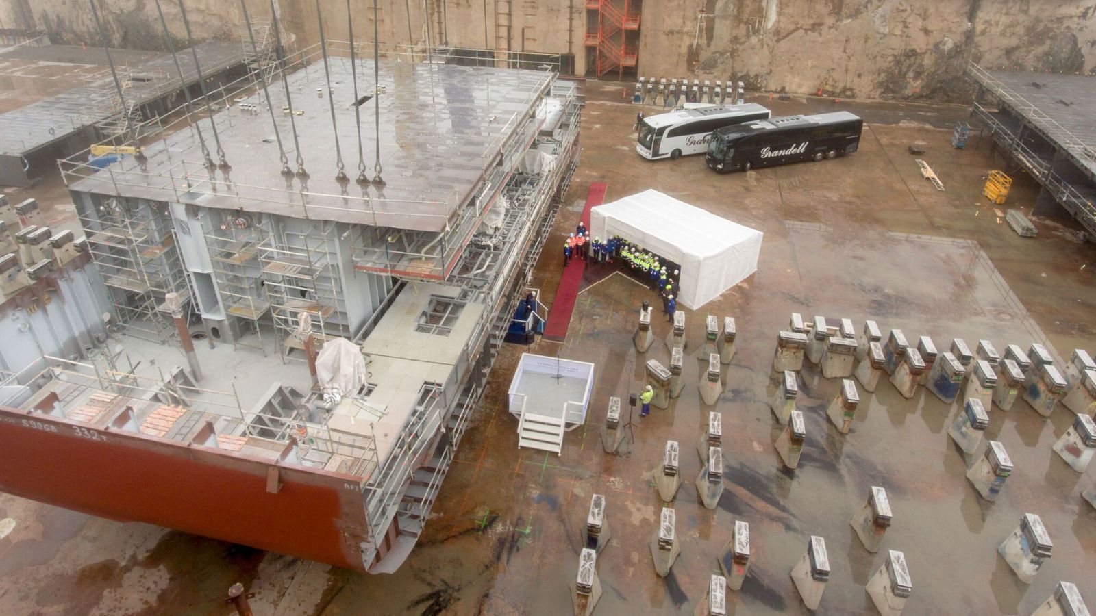 Keel Laid for Mein Schiff 2